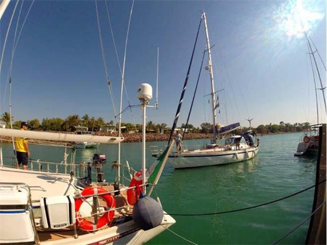 Civetta arriving in Darwin © World ARC - http://www.worldcruising.com/arc/